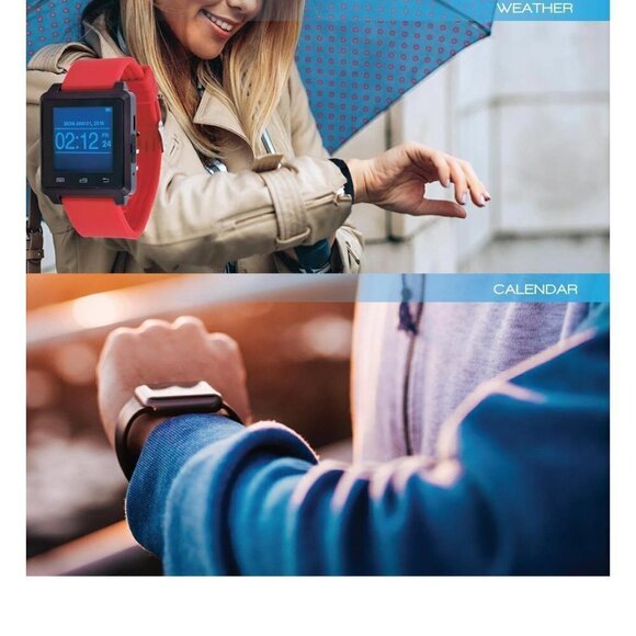 U.S. Polo Assn. Adult Unisex Smart Watch with Silicone Strap in Grey (US9696BU) - Picture 6 of 11